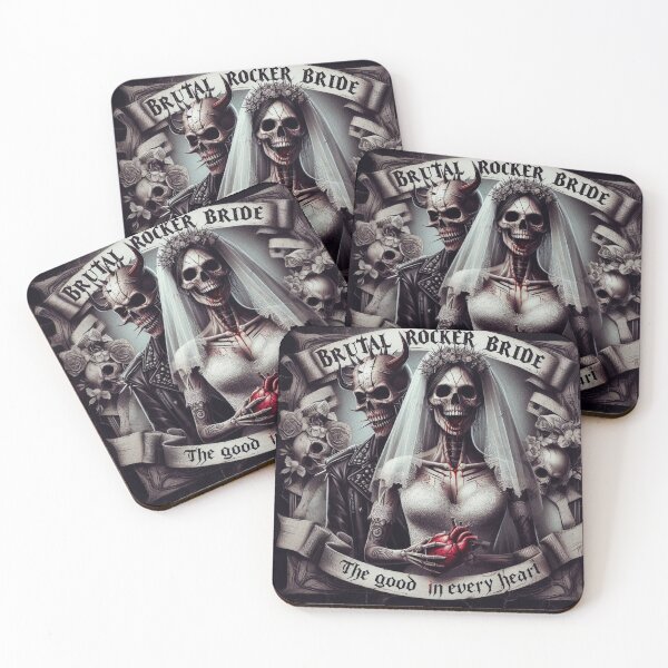 Item preview, Gothic Skeleton Couple Wedding designed and sold by Voodoo Store Paranormal Collections.