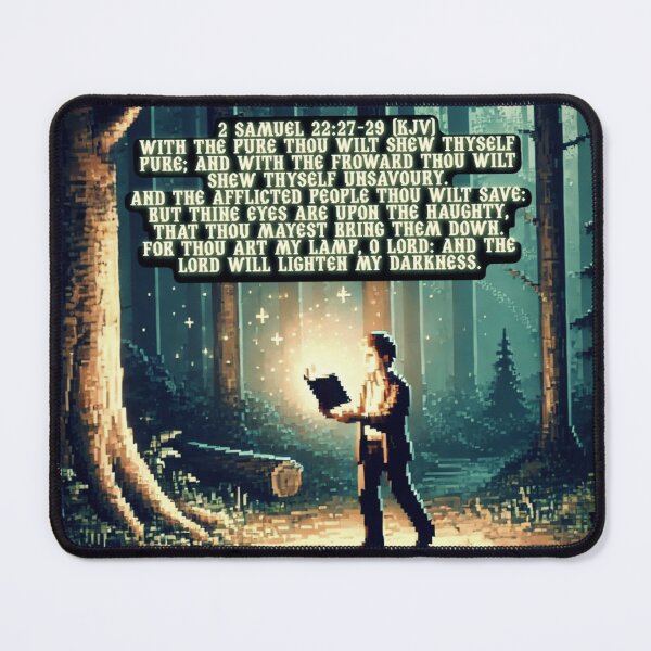Item preview, 2 Samuel 22:27-29 KJV designed and sold by IddotheProphet.