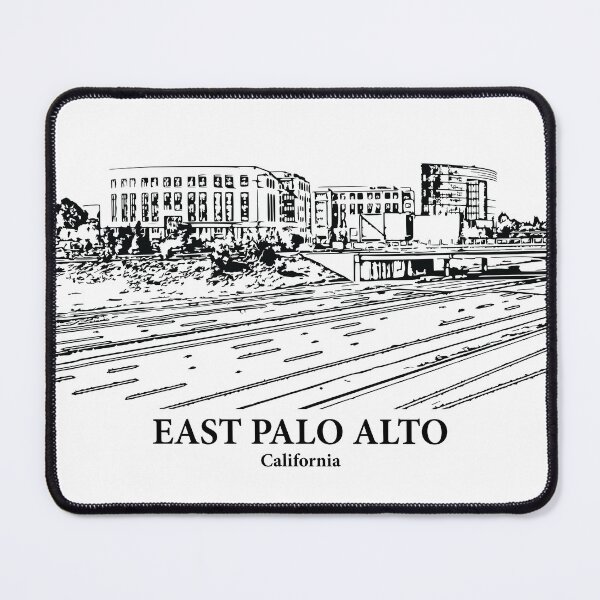 Item preview, East Palo Alto - California designed and sold by Lakeric Cityscapes.
