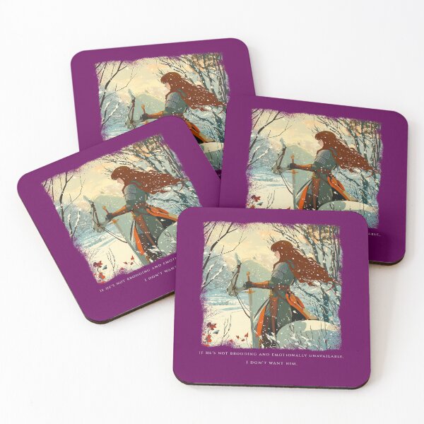 Item preview, Brooding and Emotionally Unavailable – Fantasy Romance Mood designed and sold by KissellArt.