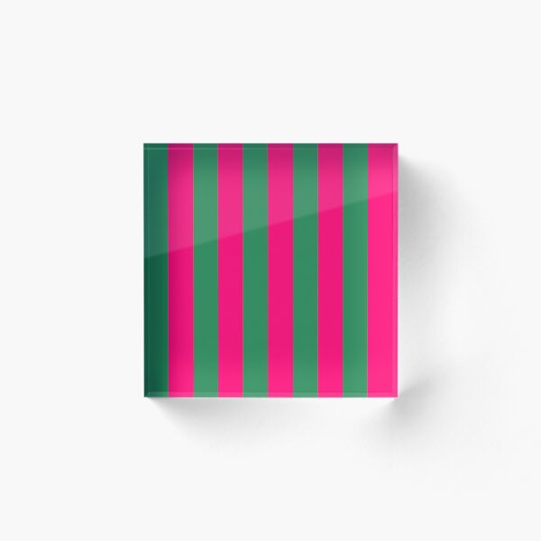 Item preview, Pink and Green Stripes  designed and sold by DanielleGensler.