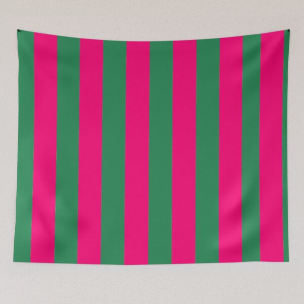 Item preview, Pink and Green Stripes  designed and sold by DanielleGensler.