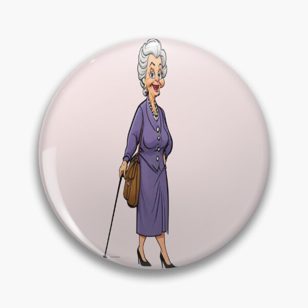 Item preview, Rich Old Lady – Glamorous and Unbothered designed and sold by KoliBabb.