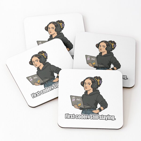 Item preview, Ada Lovelace – First Coder. Still Slaying. designed and sold by MissGyverDesign.