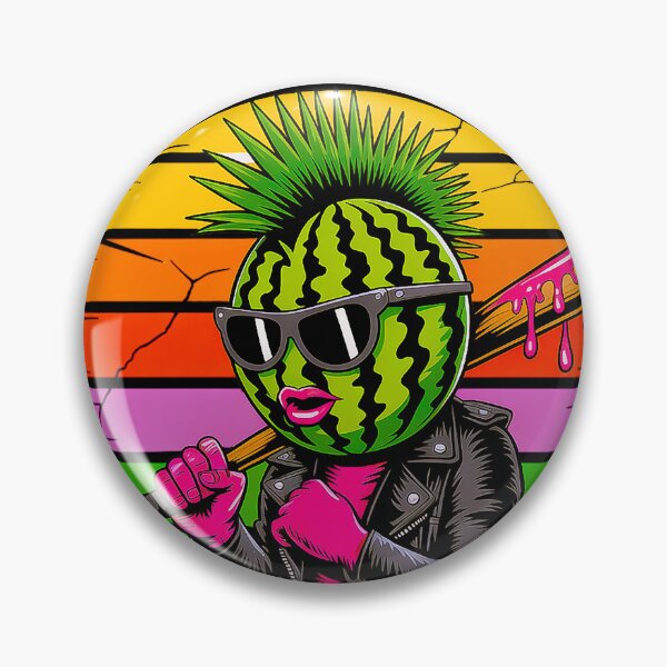 Item preview, Ripe Punk Watermelon Funny Rainbow Pride Shirt designed and sold by Amanda's Factory.