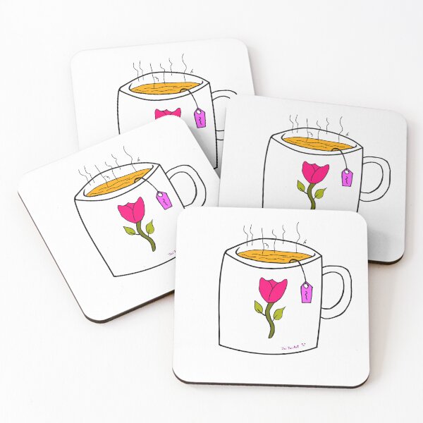 Item preview, Cute Floral Tea Mug Illustration designed and sold by JaiJaiArt.