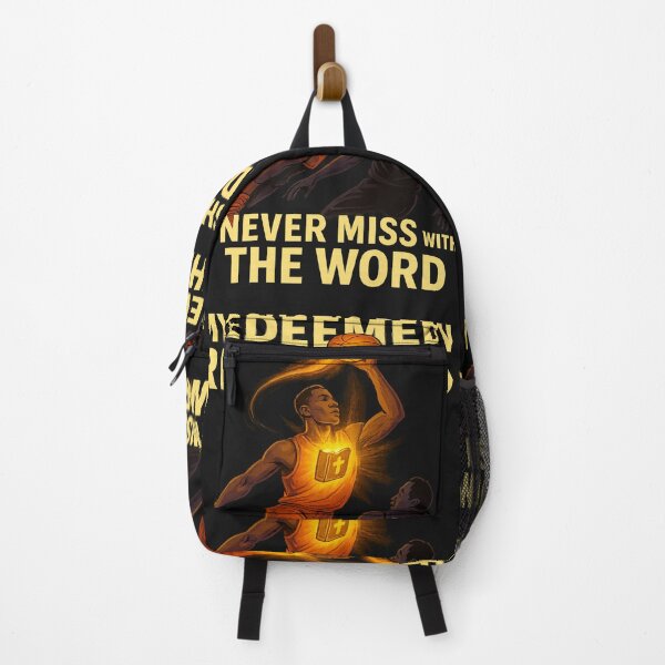 Item preview, God First Basketball Duffle Bag – Bold Design for Faith-Driven Players, My Shot’s Been Redeemed by FaithDripStudio designed and sold by FaithDripStudio.