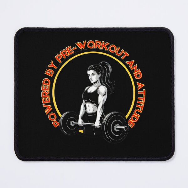 Item preview, Powered By Pre-Workout and Attitude designed and sold by yoyola999.