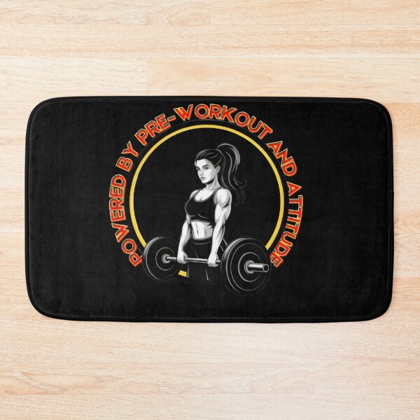 Item preview, Powered By Pre-Workout and Attitude designed and sold by yoyola999.