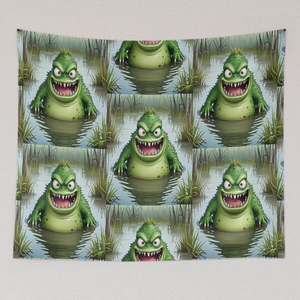 Item preview, Don’t Drink the Water – Cautionary Creature Warning  designed and sold by KoliBabb.