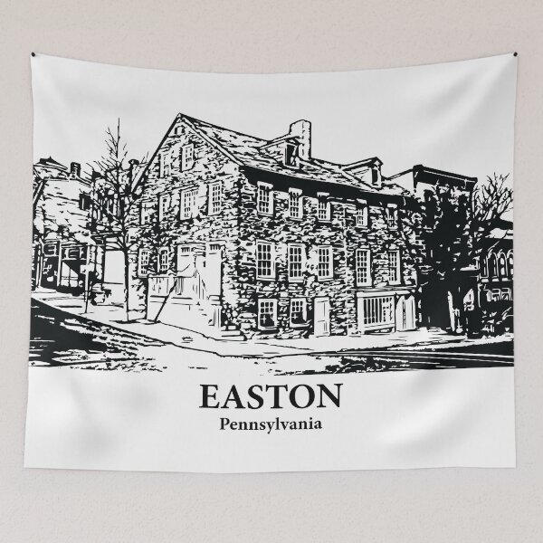 Item preview, Easton - Pennsylvania designed and sold by Lakeric Cityscapes.
