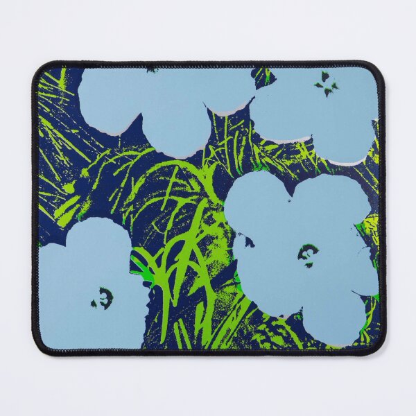 Item preview, blue flowers and grass designed and sold by RickNicolas9.
