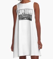 Cape Town Cityscape A-Line Dress