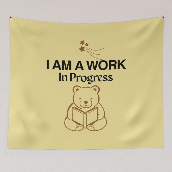 Item preview, I Am A Work In Progress T-Shirt designed and sold by mindyourco.
