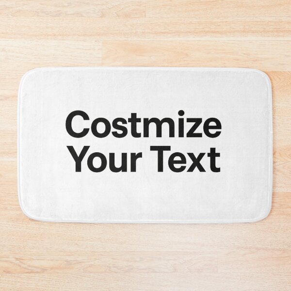 Item preview,  "Costmize Your Text" Typography Design – Modern Minimalist Style designed and sold by YONKO STORE.