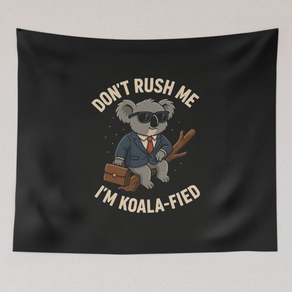 Item preview, No rush koala designed and sold by NessaCiaoKakao.