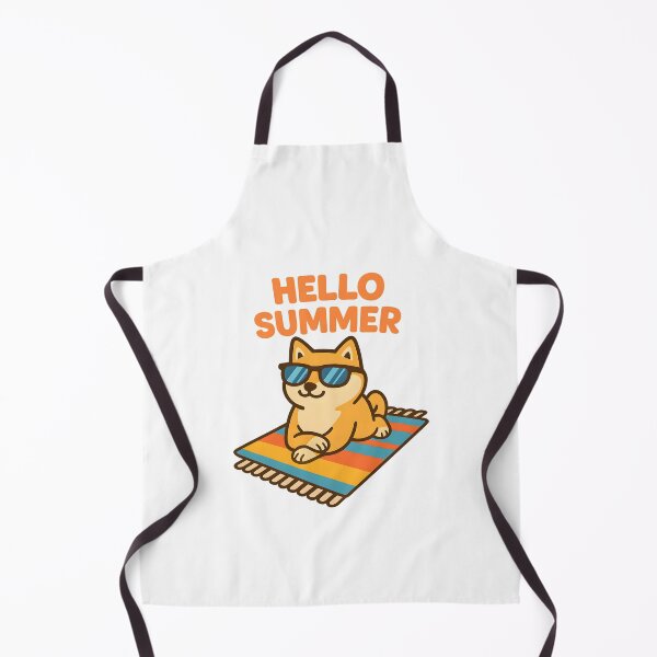 Item preview, Chill Shiba Pool Vibes – Summer Splash Aesthetic designed and sold by inkNext.