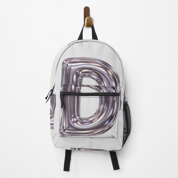Item preview, Liquid Chrome Letter D - 3D Metallic Alphabet Initial designed and sold by uncoXab.
