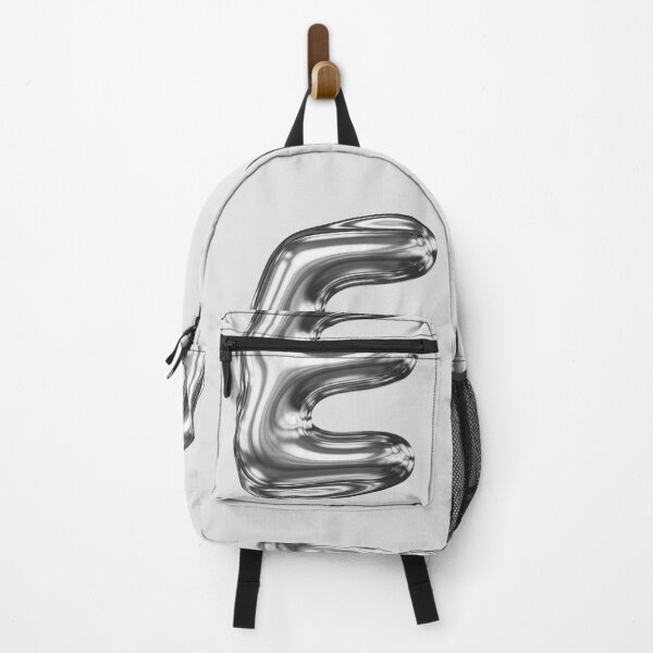 Item preview, Liquid Chrome Letter E - 3D Metallic Alphabet Initial designed and sold by uncoXab.