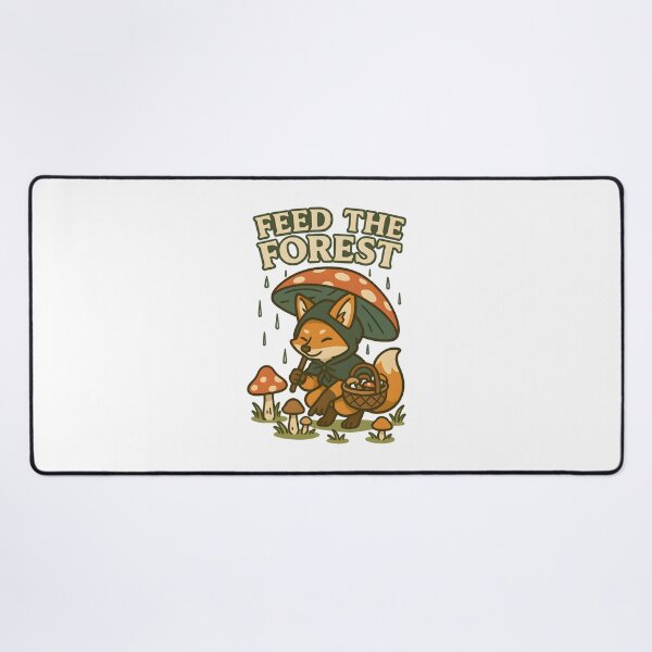 Item preview, Goblin Fox Mushroom Hunt – Enchanted Rain Forage designed and sold by inkNext.