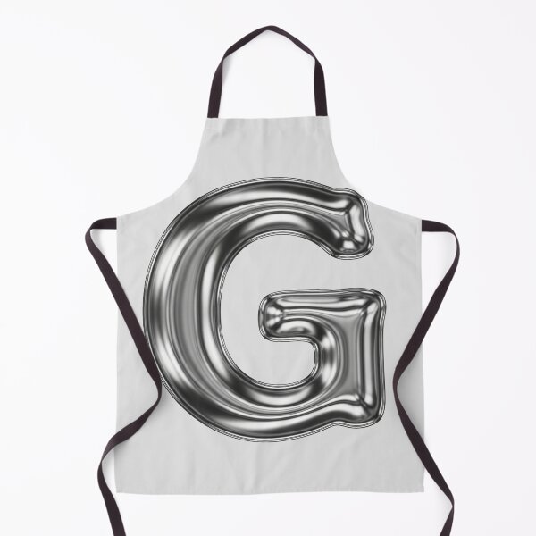 Item preview, Liquid Chrome Letter G - 3D Metallic Alphabet Initial designed and sold by uncoXab.