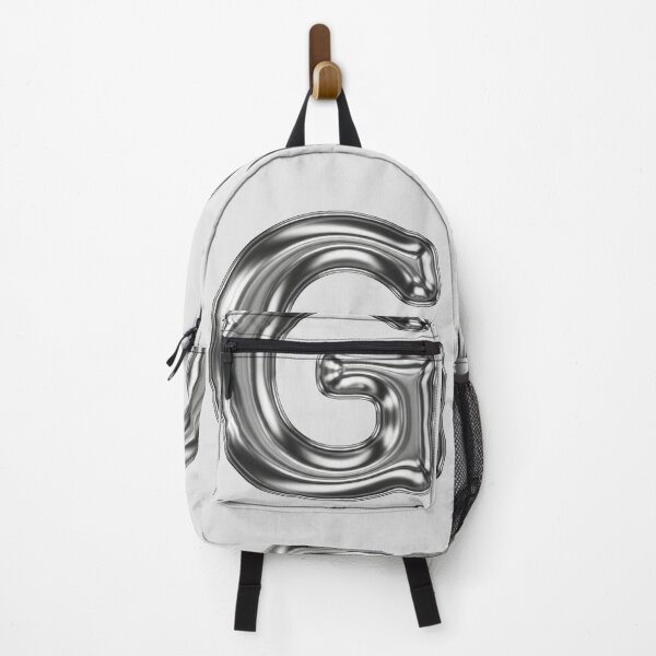 Item preview, Liquid Chrome Letter G - 3D Metallic Alphabet Initial designed and sold by uncoXab.