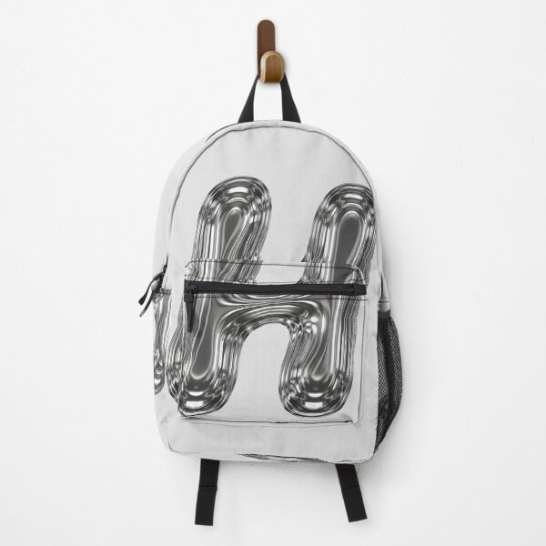 Item preview, Liquid Chrome Letter H - 3D Metallic Alphabet Initial designed and sold by uncoXab.
