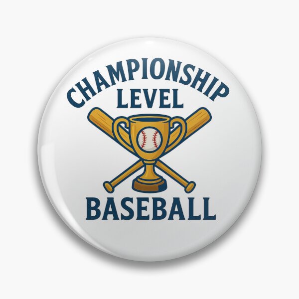 Item preview, Championship Level Baseball Design designed and sold by Dugout-Design.