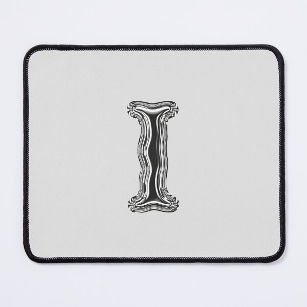 Item preview, Liquid Chrome Letter I - 3D Metallic Alphabet Initial designed and sold by uncoXab.