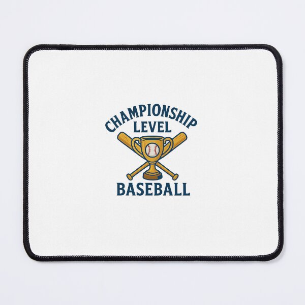 Item preview, Championship Level Baseball Design designed and sold by Dugout-Design.