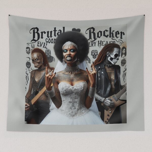 Item preview, Gothic Afro Bride Rockers designed and sold by Voodoo Store Paranormal Collections.