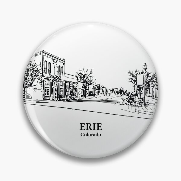 Item preview, Erie - Colorado designed and sold by Lakeric Cityscapes.