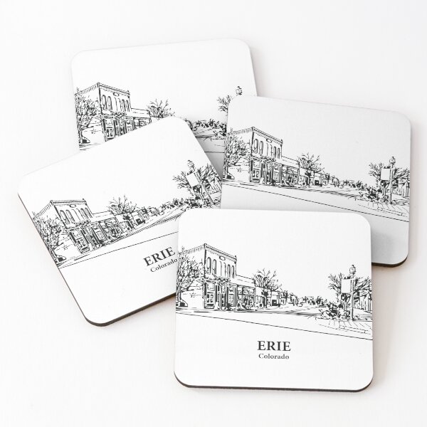 Item preview, Erie - Colorado designed and sold by Lakeric Cityscapes.