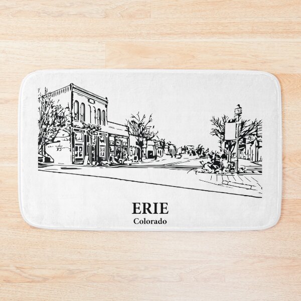 Item preview, Erie - Colorado designed and sold by Lakeric Cityscapes.