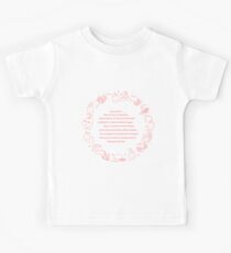 Jar with smoothies and ingredients for smoothie. Kids Tee