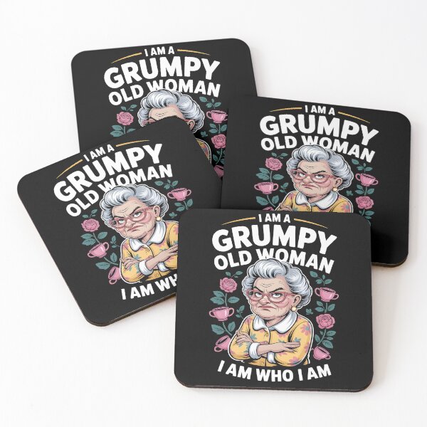 Item preview, I Am A Grumpy Old Woman I Am Who I Am designed and sold by Redgiant87x.