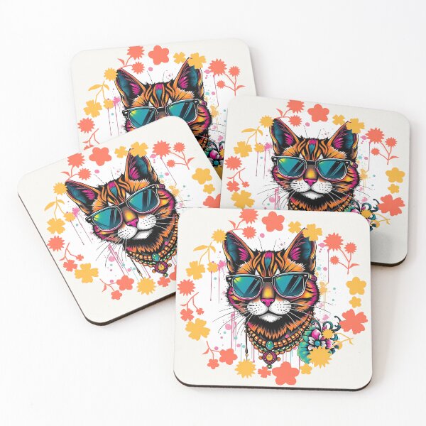 Item preview, Glam Cat Vibes designed and sold by Indoni.