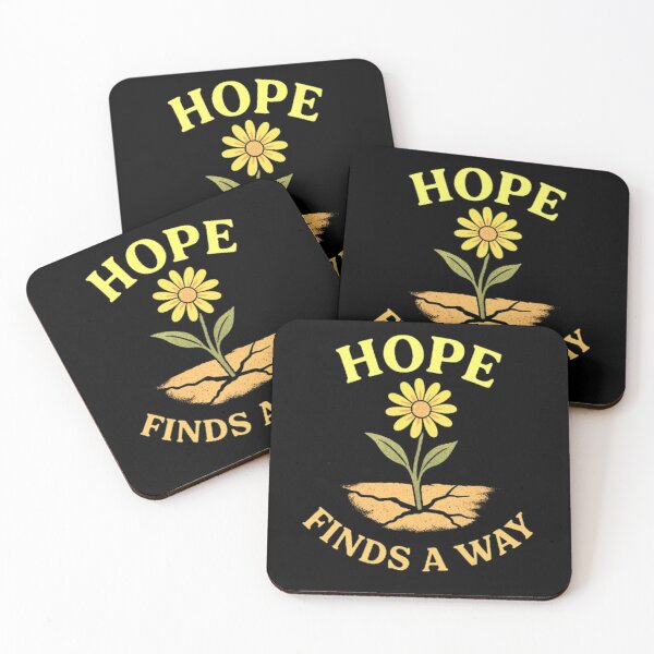 Item preview, Hope Finds a Way – Retro Daisy Flower Breaking Through Concrete Design designed and sold by GemBob Creations.