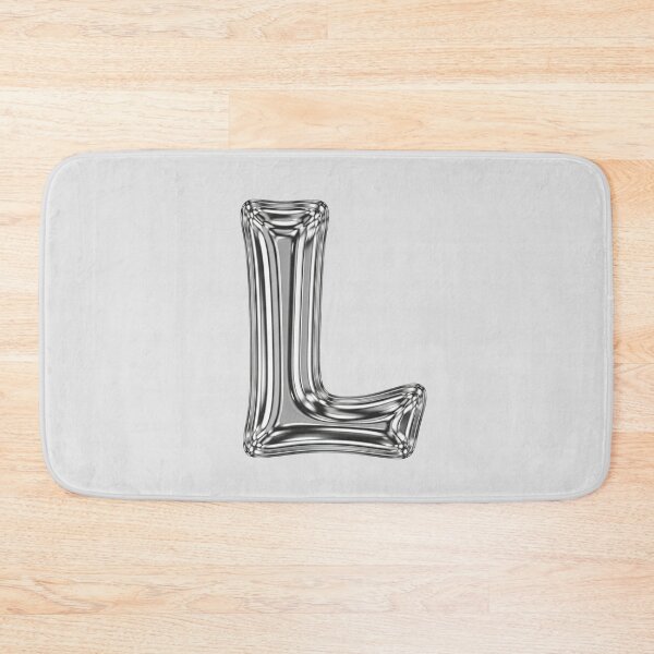 Item preview, Liquid Chrome Letter L - 3D Metallic Alphabet Initial designed and sold by uncoXab.