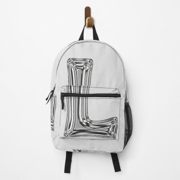 Item preview, Liquid Chrome Letter L - 3D Metallic Alphabet Initial designed and sold by uncoXab.