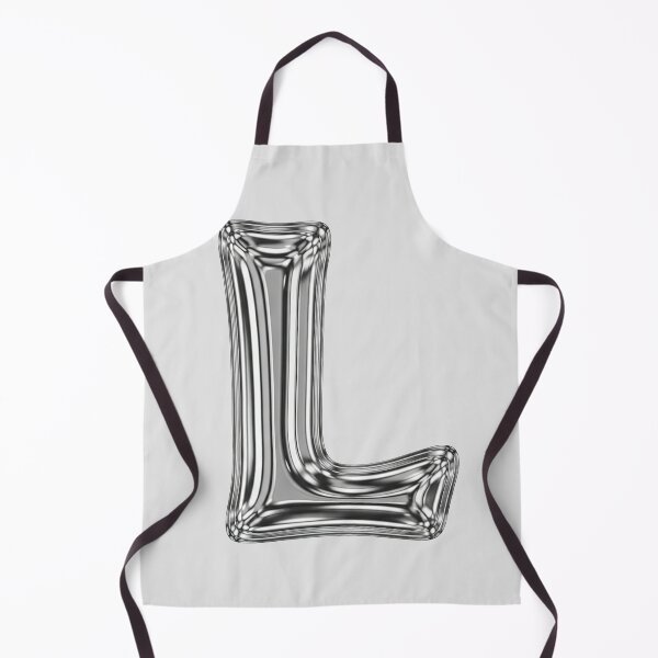 Item preview, Liquid Chrome Letter L - 3D Metallic Alphabet Initial designed and sold by uncoXab.