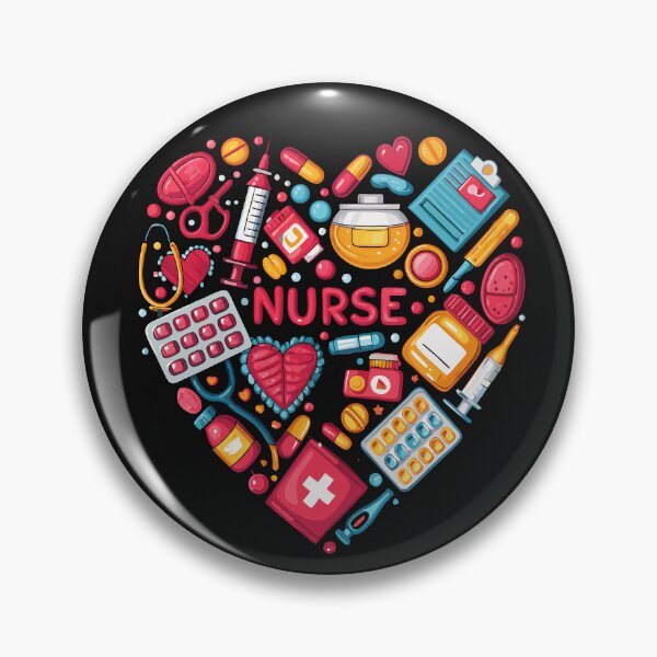 Item preview, Nurse Life – Heart Full of Care designed and sold by pixelated_echoes.