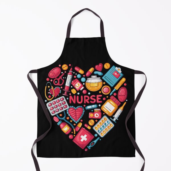 Item preview, Nurse Life – Heart Full of Care designed and sold by pixelated_echoes.