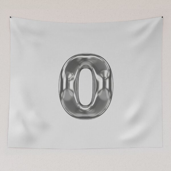 Item preview, Liquid Chrome Letter O - 3D Metallic Alphabet Initial designed and sold by uncoXab.