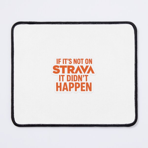 Item preview, If It’s Not on Strava, It Didn’t Happen – Funny Running Sticker designed and sold by Kins-sticks747.