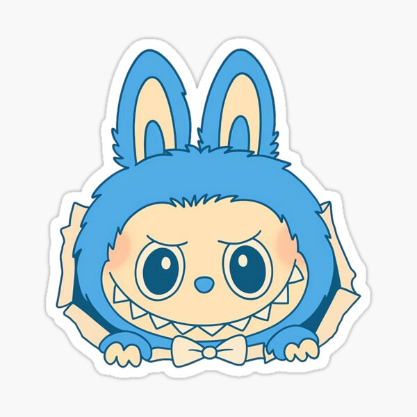 Item preview, Blue Labubu - Monster  designed and sold by InfintyBoo.