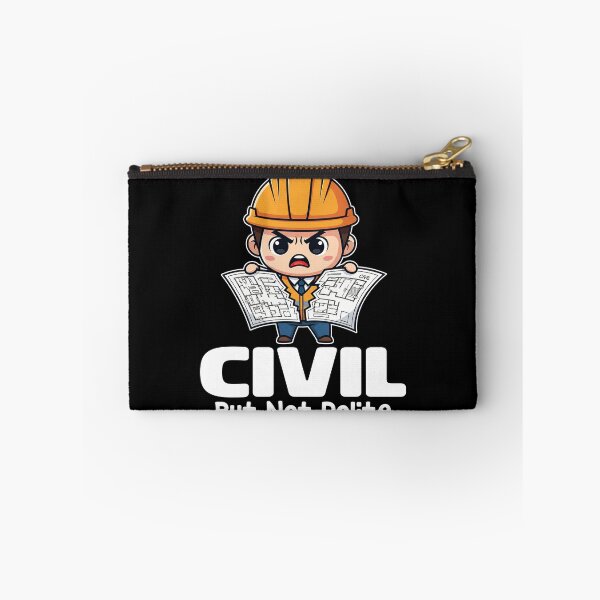 Item preview, CIVIL BUT NOT POLITE - ENGINEER GIFT designed and sold by KEF Custom.