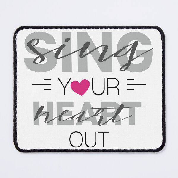 Item preview, Sing Your Heart Out designed and sold by Susan Says.