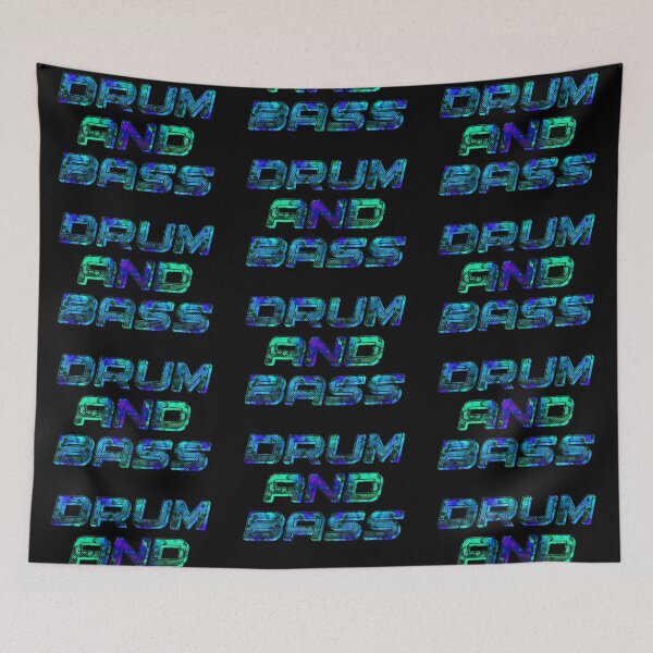 Item preview, Drum and Bass DnB Rave Music Festival Art for Bassheads and Junglists designed and sold by FestDrip.