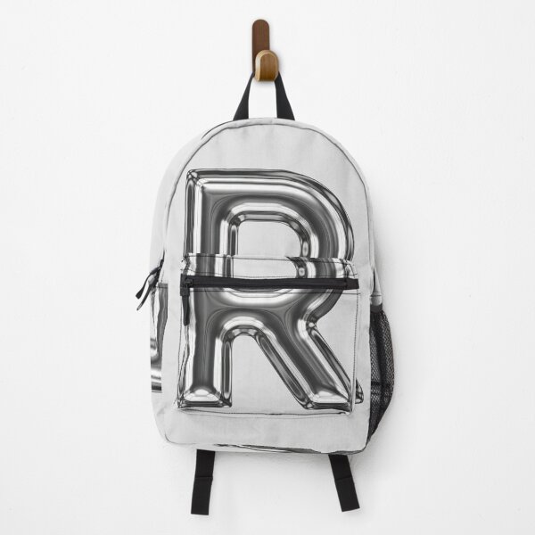 Item preview, Liquid Chrome Letter R - 3D Metallic Alphabet Initial designed and sold by uncoXab.
